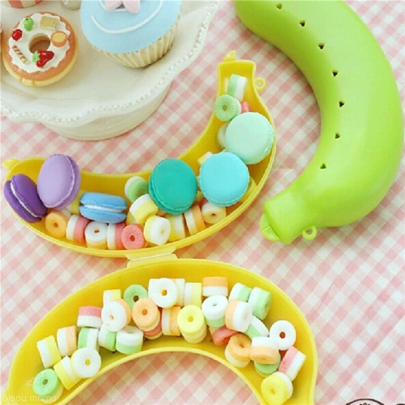Encantadora bonita funda protectora de plátano contenedor de viaje al aire libre envase para fruta y comida de almacenamiento de titular barato para plátanos, para viaje al aire libre caja