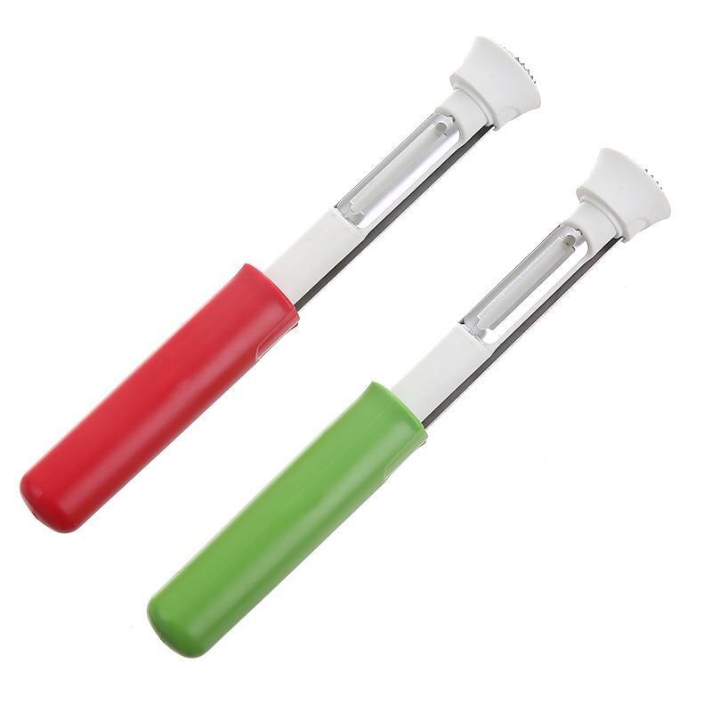 Stainless Steel Apple Corer Pear Fruit Coring Fruit Core Pumping Two-in-one Shrink Fruit Peeler Kitchen Accessories