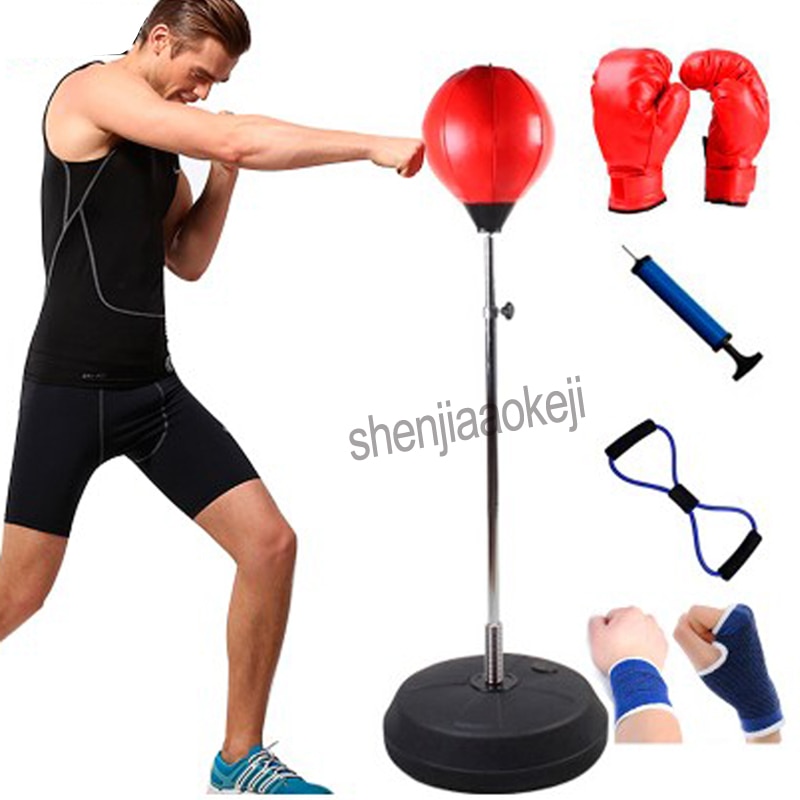 Boxing speed ball training equipment home tumbler vertical adults sandbags Adjustable boxing Speed Balls with Boxing Gloves