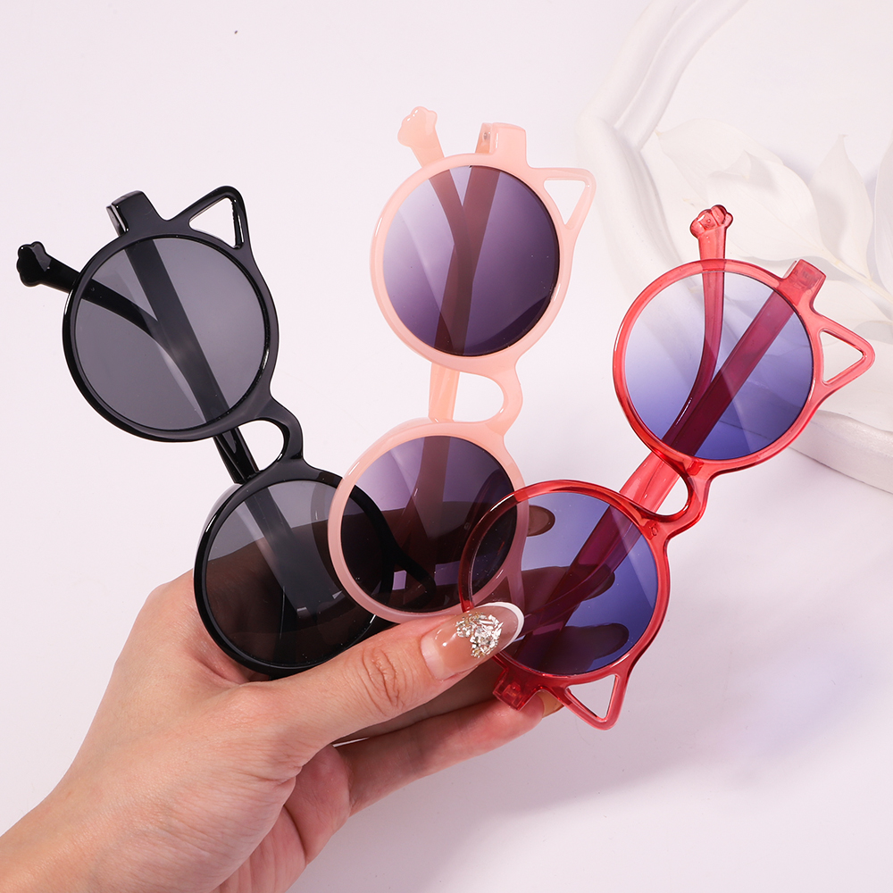 Conjunto de 2/3 uds. De lazos para bebé, diadema de dibujos animados, gafas de sol, accesorios de fotografía de playa para niñas, cintas para el pelo para niños pequeños, accesorios para el cabello para niños