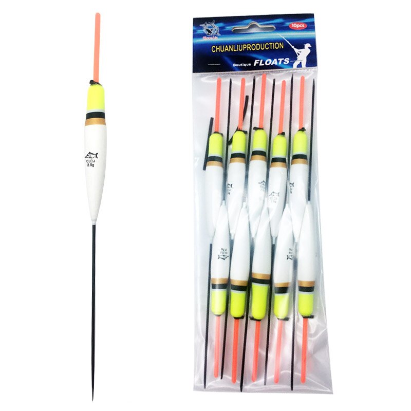Topline tackle fiskeri svømmer og bobbers med stang fiskeri flyder træ skum fisk flyder propper til fiskeri flyder