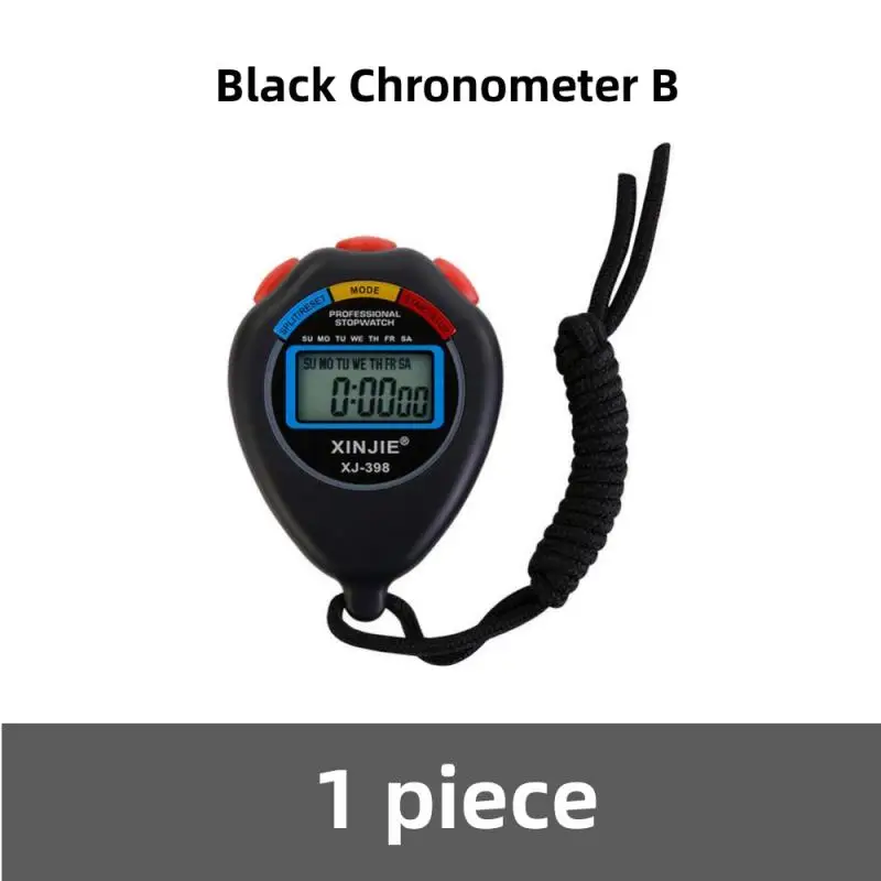 Waterproof Chronometer Handheld Pocket Stopwatch Digital Sport Stopwatch LCD Timer Stop Watch Timer