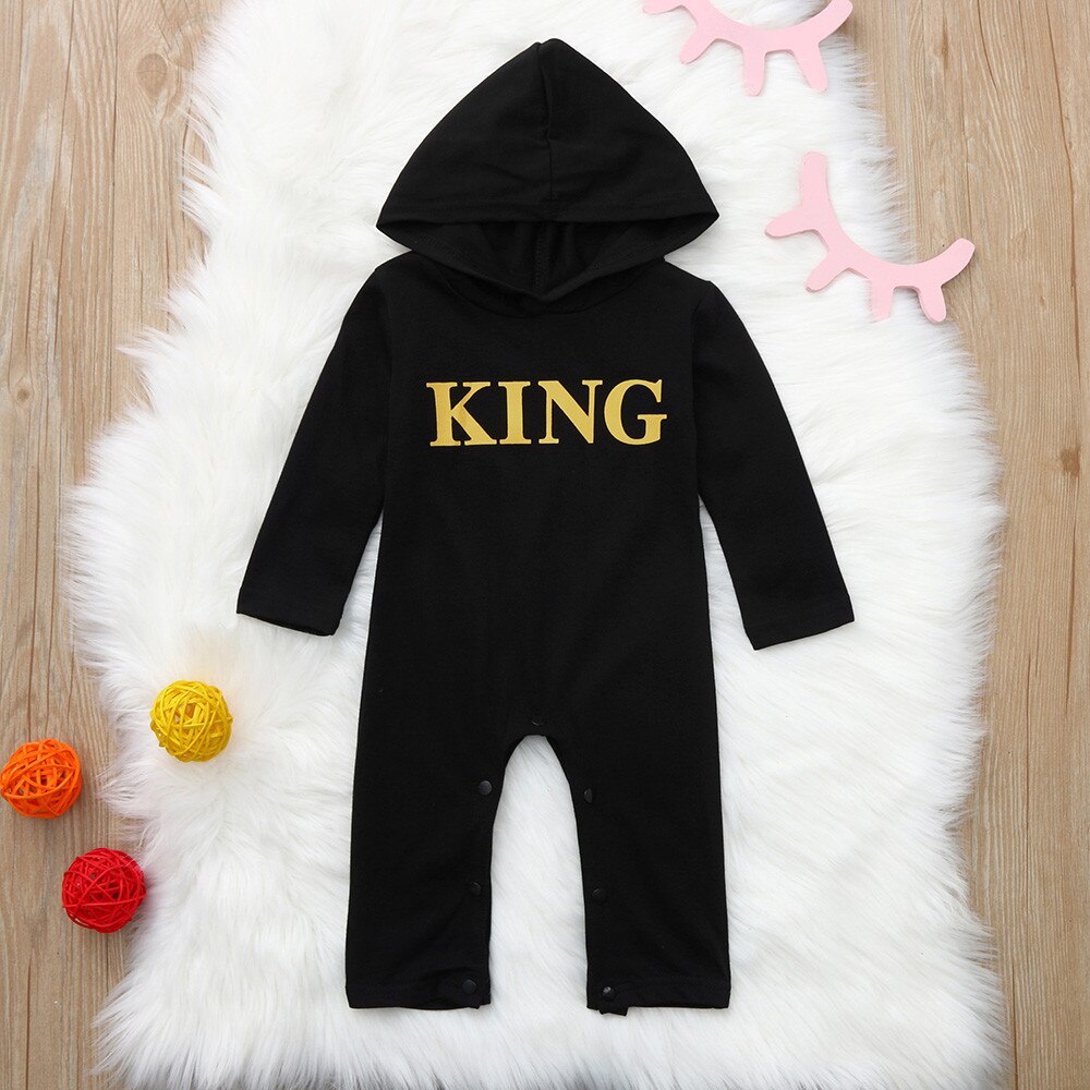 Pagliaccetti con cappuccio neonato neonato lettera pagliaccetto tuta tutina abbigliamento per ragazzi pagliaccetti primavera autunno abbigliamento neonato