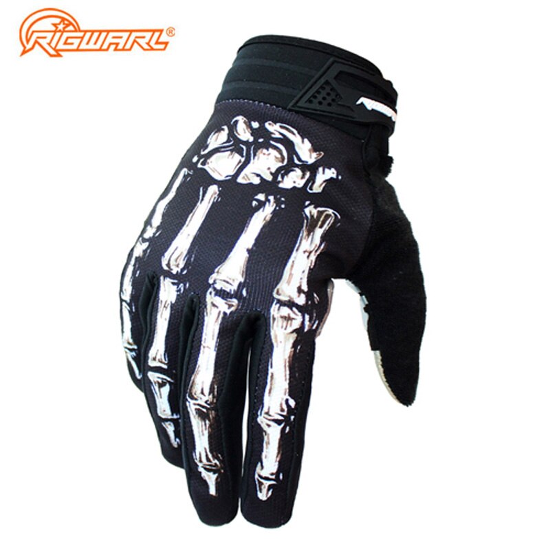 RIGWARL-gants de moto, squelette, pour Motocross, gantelets de sport de plein air, pour cyclisme