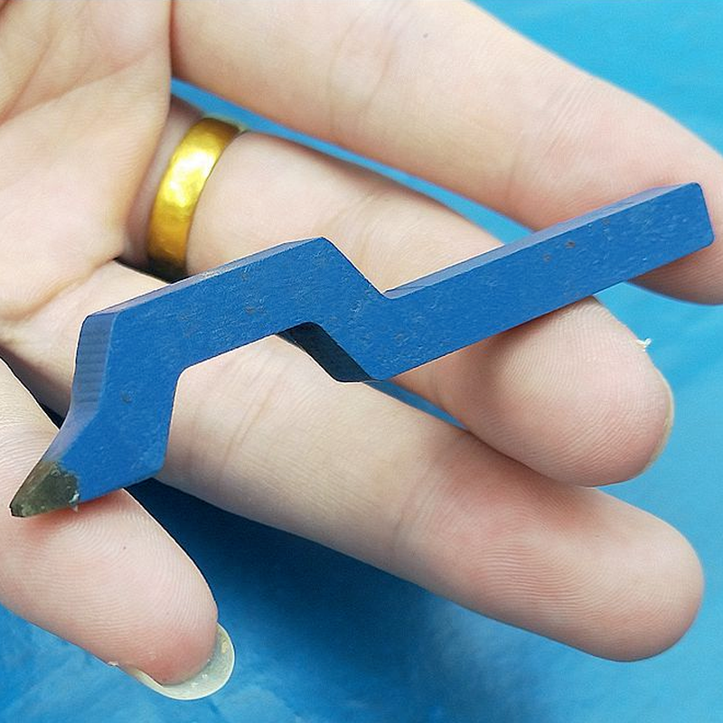 1PC Steel Curved Jewelry Letter Stamps Metal Stamping Tool Ring Stamp 18K 24K 22K S999 DIY Jewelry Punching Silver Gold Beating