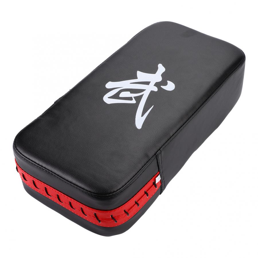 1 Uds bolsa para golpes de boxeo almohadilla arena bolsa Fitness Taekwondo MMA almohadilla de patada de mano PU cuero equipo de entrenamiento Muay Thai pie Target S