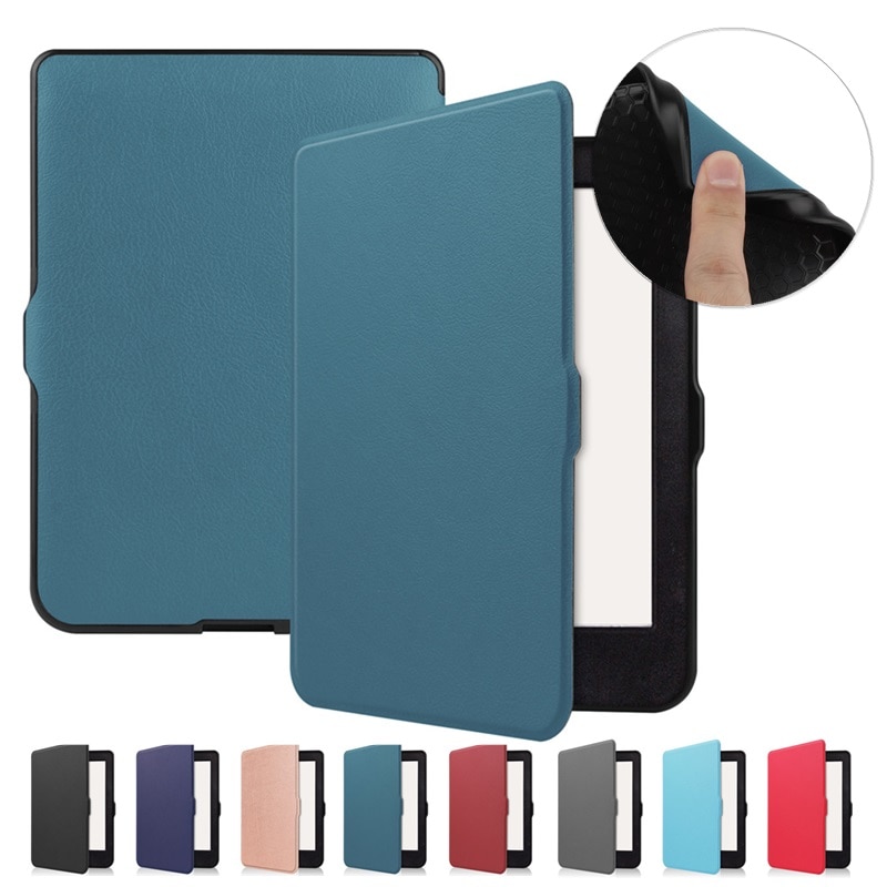 2020 nowe Ultra cienkie inteligentne etui do Kobo Nia PU skórzane etui eBooks pokrowiec ochronny do etui Kobo Nia Funda Capa