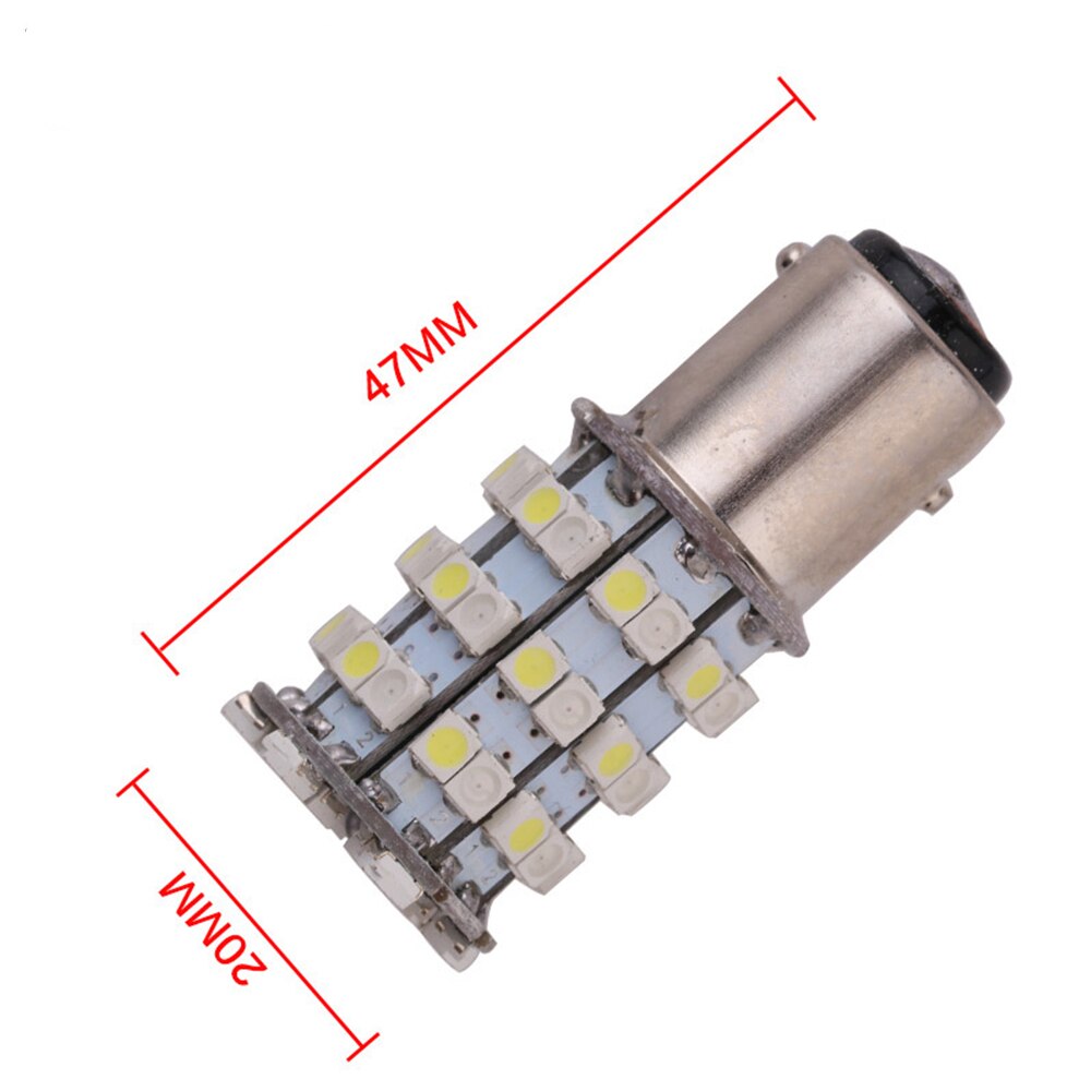 Automobile led brake light S25 1157 60smd spare light bulb automatic turn signal light burst two color bulb white and Yellow 2PC