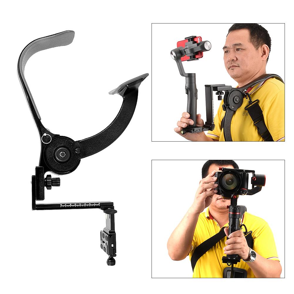 Kamera Stabilisator Brakett - 8kg Lastekapasitet - Enkelt Håndtak - 37x16.5x12.5cm - med Bæreveske