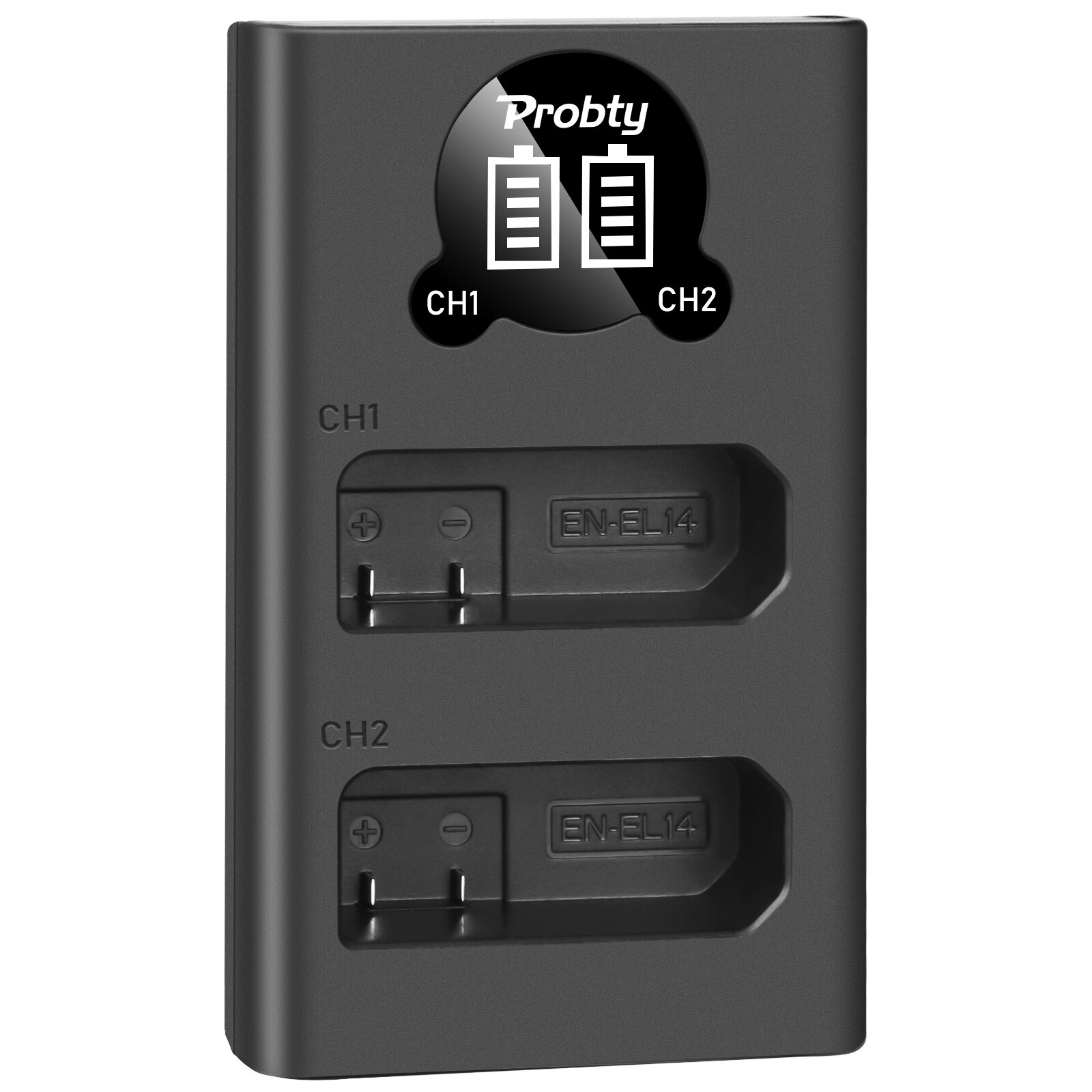 7.4v 1500 mah en -el14 en-el14a enel 14 akku nikon  d3100 d3200 d3300 d3400 d3500 d5600 d5100 d5200 p7000+ led -akkulaturille
