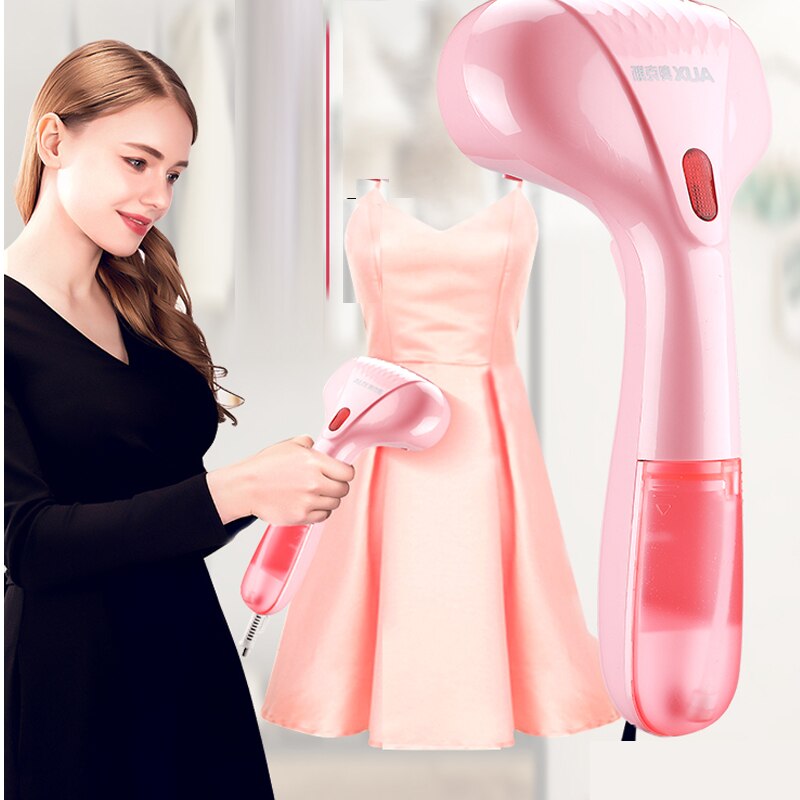 A,1000W Garment Steamers Wtith Steam Brush Vertical & Hanging Iron Clothes Steamer 90ml Capacity 220V
