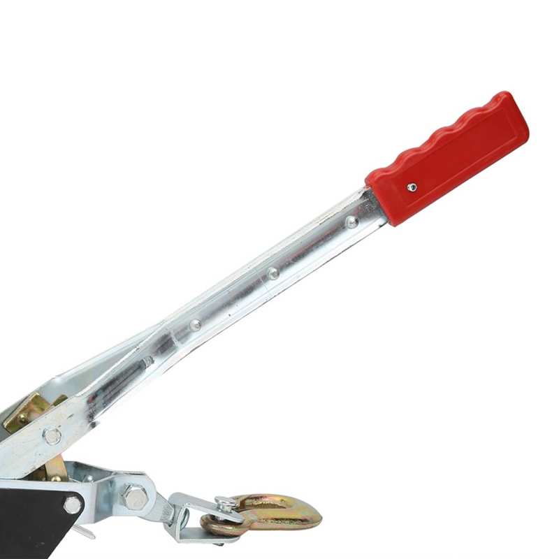 1Ratchet Rope Puller Winch Goods Double Hook Power Fastener Industrial Supplies 2Ton