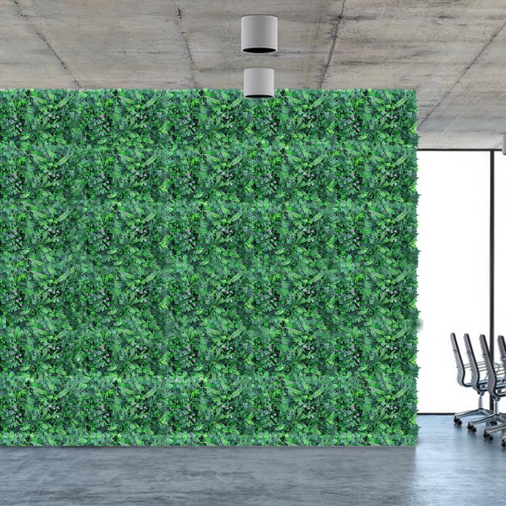 Artificial Plant Hedge Panel UV Protected Privacy Fence Screen For Outdoor Garden Backyard 40*60CM