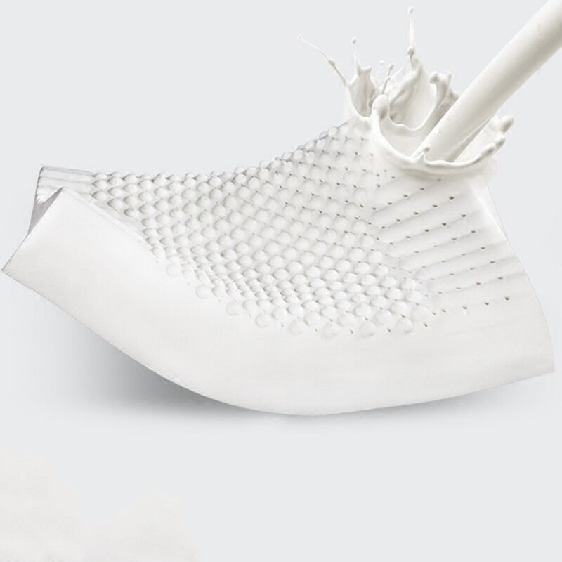 Oreiller Cervical en Latex naturel oreillers de literie oreillers de couchage soins de santé oreiller orthopédique coussin de Massage Cervical libération de douleur