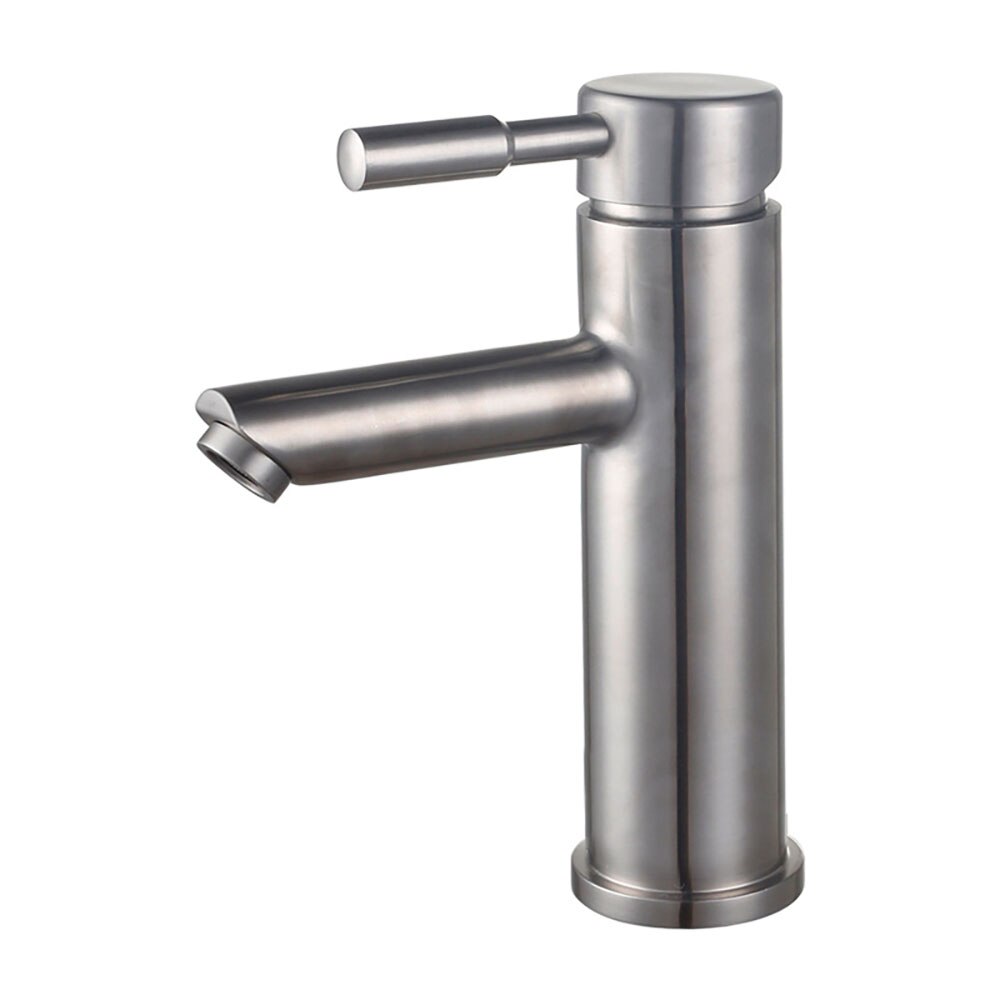 Water Tap Modern Bathroom Tap Round Waterfall Basin Sink Bath Filler and Cold bathroom Tap Shower Mixer Tap Set silver