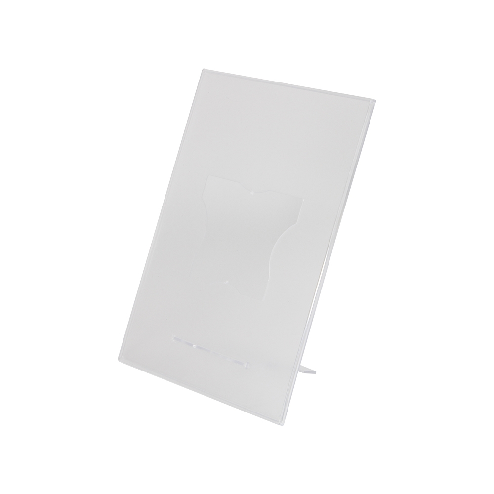 A4 Plastic Acryl Teken Houder Foto Papier Reclame Display Stand Menu Fotolijst