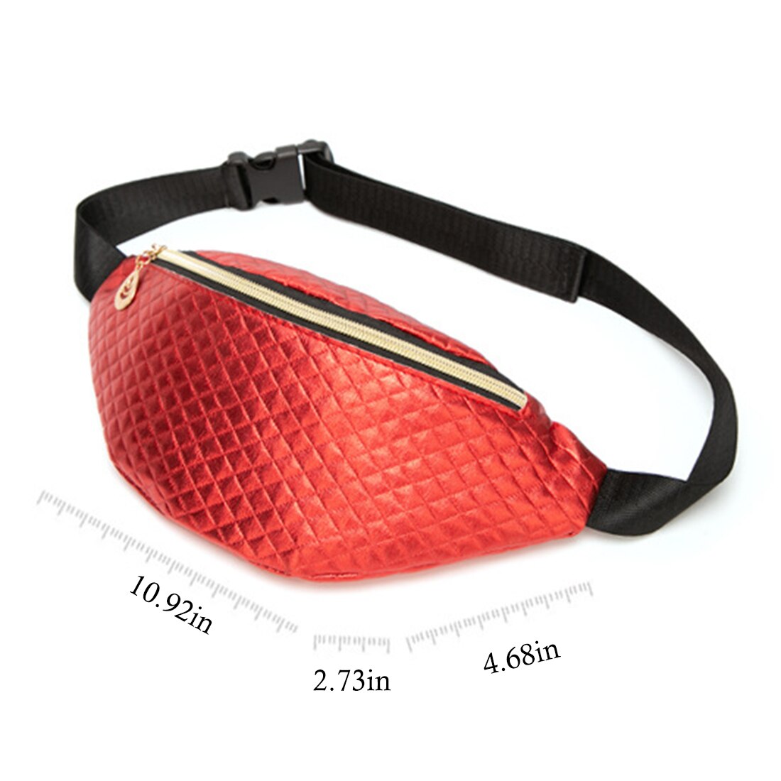 Prismatic Pattern Belt Bags Cute Fanny Pack Candy Colors Waist Bags Shoulder Crossbody Bag PU Leather Women Party