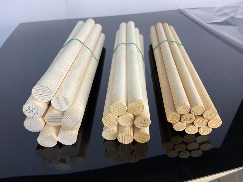 1 pakje baspilaren: 1-8