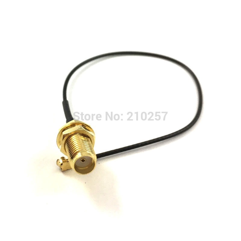 5pcs Sma to U.fl 1.13 Cable 15cm Black RF Connector Sma Female to Ipex