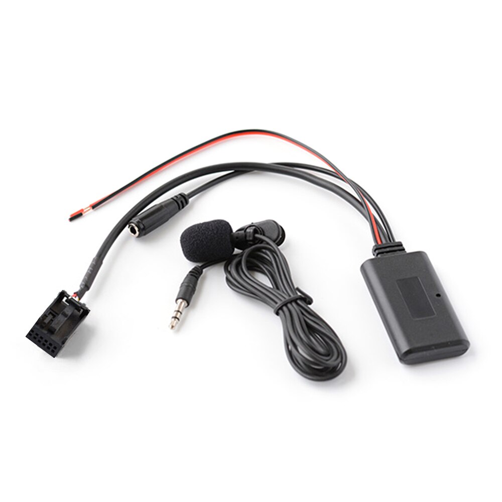 Til bmw  x3 x5 z4 e83 e85 e86 e39 e53 bil bluetooth trådløs forbindelse adapter aux in musik til stereo med mikrofon