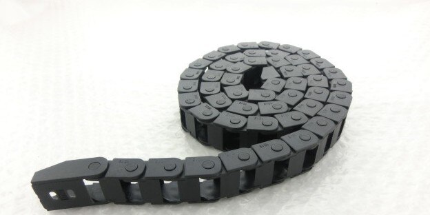 2 stks 15*30 Kabel slepen keten wire carrier 15*30mm met end connector cnc router