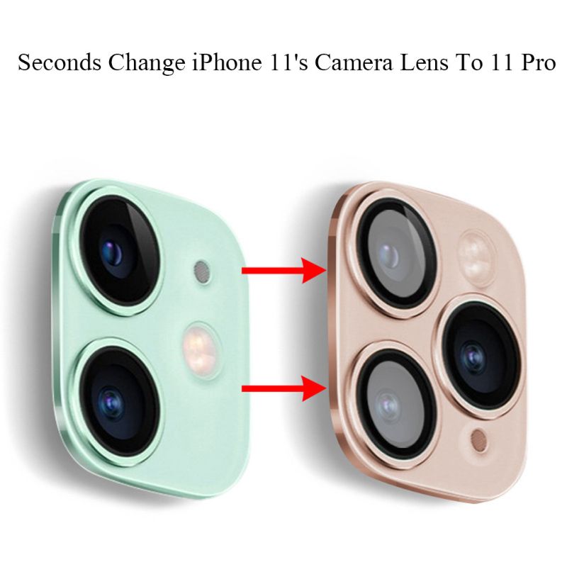 Lens Sticker Camera Lens Cover Voor Iphone 11 Seconden Veranderen Voor Iphone 11 Pro