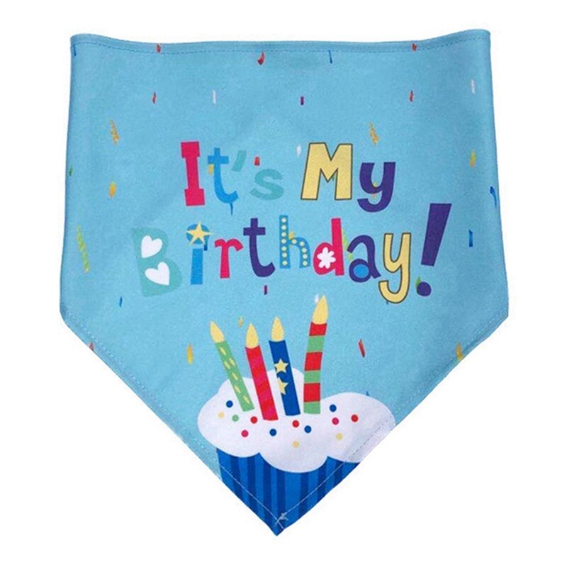 Sombrero de cumpleaños de perro y gato Kawaii, bufanda triangular, corona de lentejuelas, disfraz de de cumpleaños de mascotas, de Navidad Gorro, gatos: B1