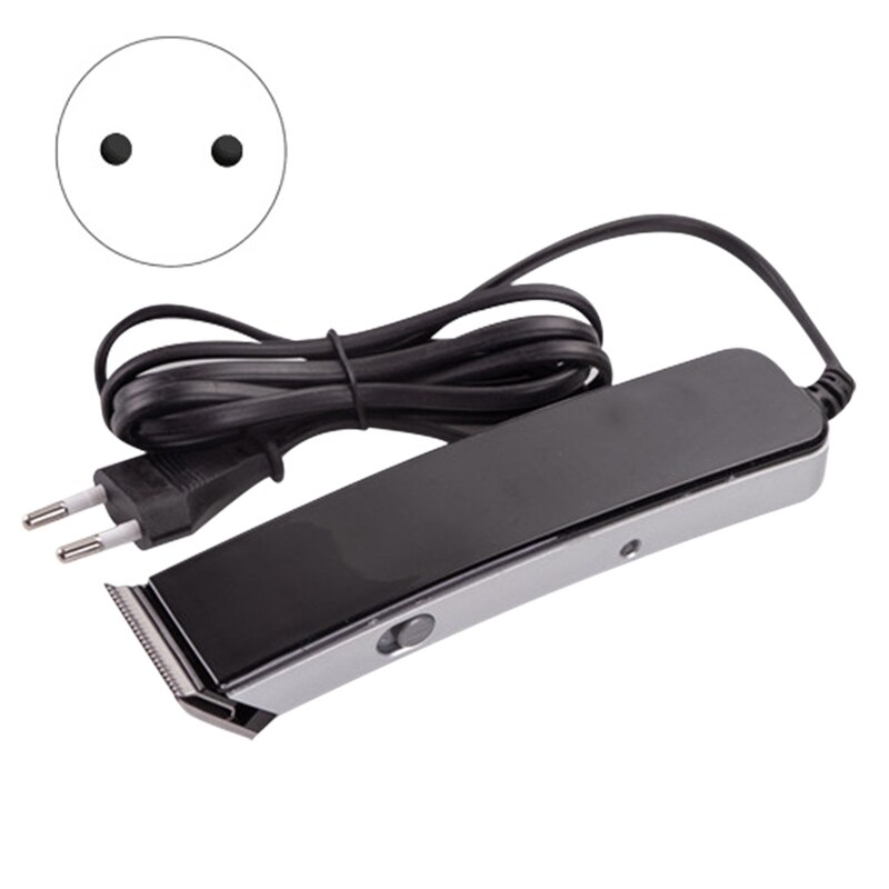 Bedste tilbud hårklipper plug-in elektrisk push-clipper frisør husstand mini frisør barbermaskine skæg skæremaskine eu stik