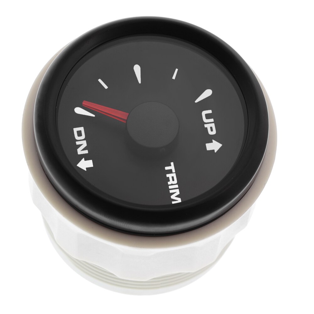 IP67 Waterproof Trim Gauge UP-DN 52 mm Trim Meter Balance Gauge for Boat with 7 Color Backlight