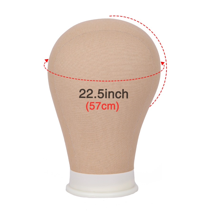 soporte para pelucas con bandeja para trípode para peluca, cabeza de lona para hacer peluca, cabeza de maniquí para exhibición de peluca, cabeza de muñeca para formación en peluquería: Cepillado