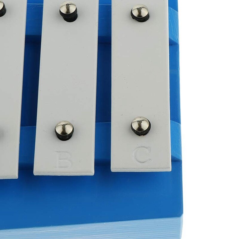 8 Note Glockenspiel with 2 Wooden Xylophone Violins for Music Lovers and Beginners Improve Your Hand-Eye Coordination and Increa