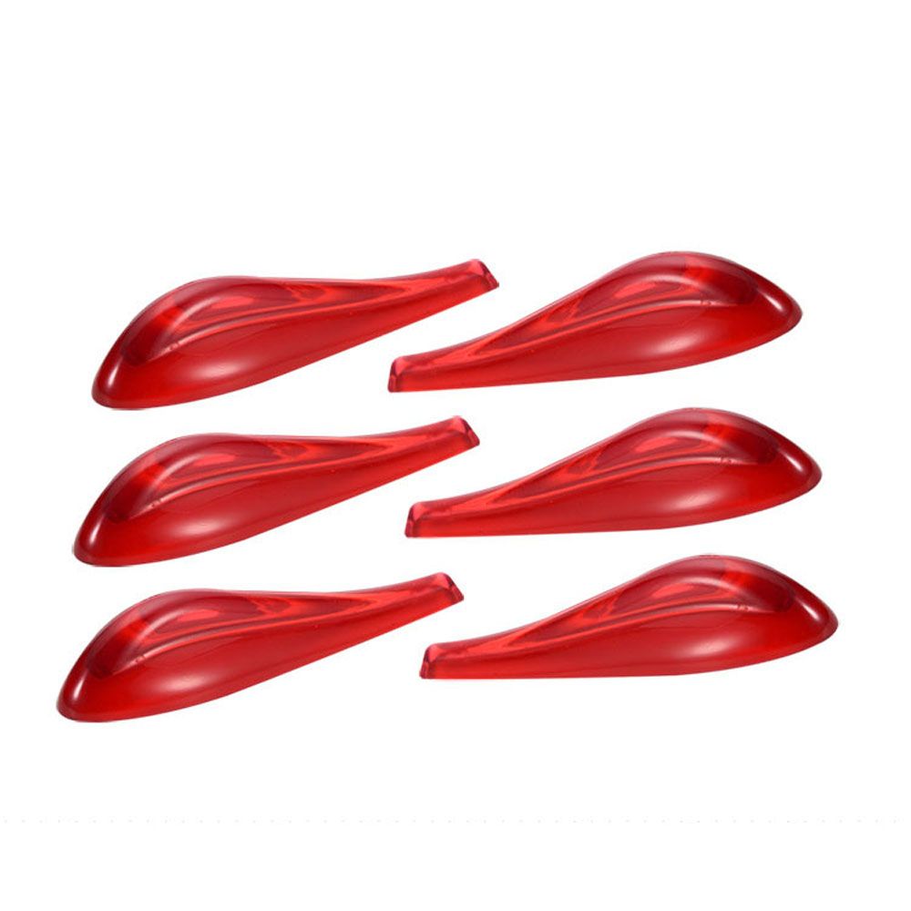 Auto-accessoires Anti-botsing Exterieuronderdelen Auto-styling Anti-collision Strip Autosticker Achterlichtsticker Luchtstroomsticker: Default Title