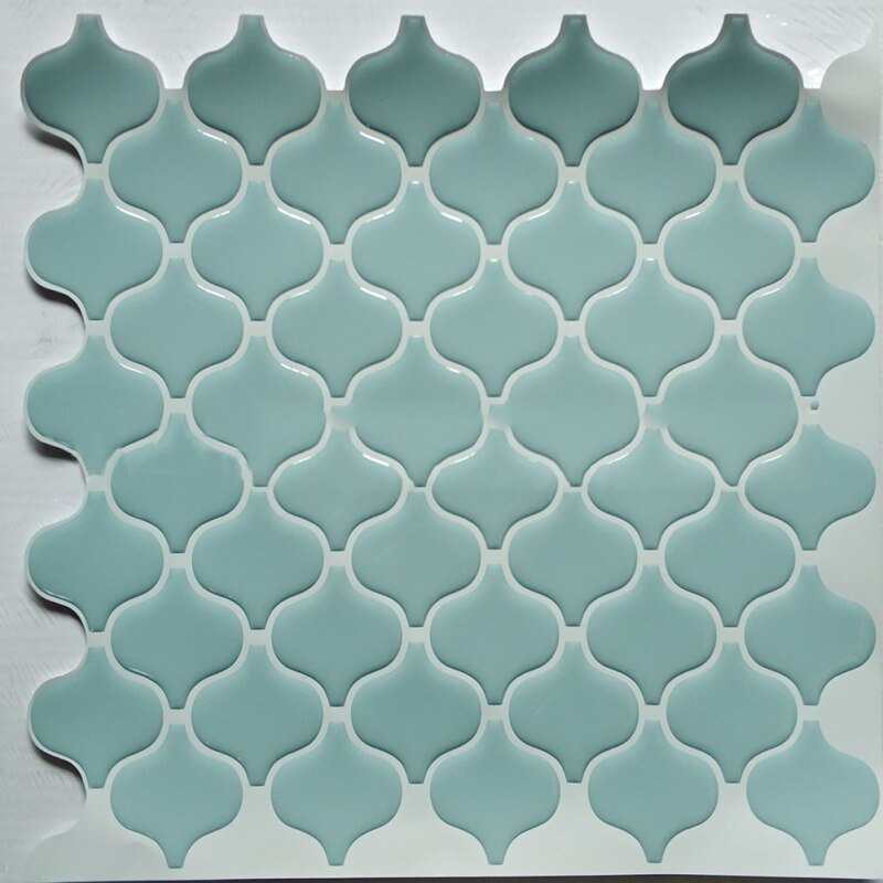 Zelfklevende Mozaïek Tegel Sticker, Keuken Backsplash Badkamer Wandtegel Stickers Decor Waterdichte PVC Tegels Sticker: B1