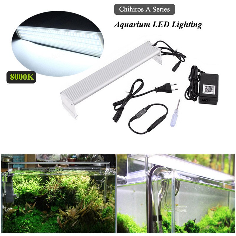 80cm 90cm 120cm Chihiros ADA style Plant grow LED light A series brief aquarium water plant fish tank 8000k