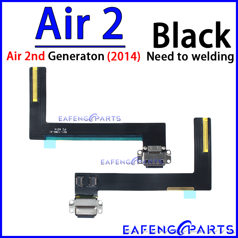 USB Ports Charger Dock Connector Microphone Cable for Ipad Air 3rd 4th 5th 6th 7th 8th 9th 10th 5 6 7 8 Generation Charging Flex: Pink