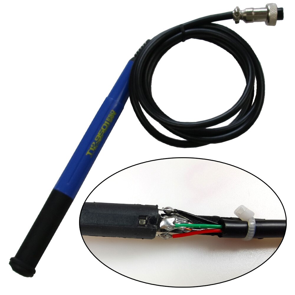 QUECOO 4pin T12-M8 9501 907 P9 Handle For T12-952/942/956 Soldering Iron stationTemperature Digital Electric Controller