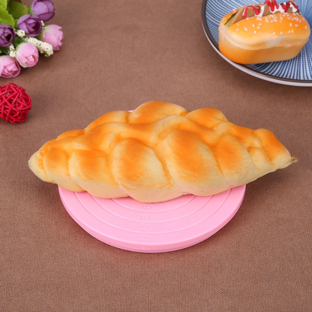 Round Cake Polished Rotating Plate DIY Cake Decorating Swivel Turntable Baking Tool Kitchen Cake Baking Accessories Household