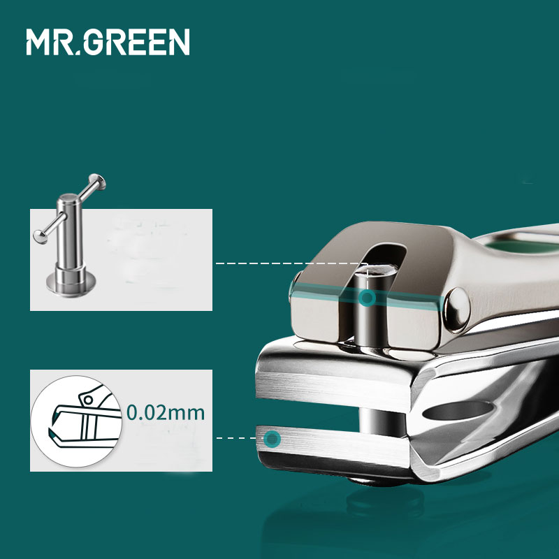 Mr. Groen Nagelknipper Rvs Nail Cutter Clippers Nagelvijl Set Manicure Beauty Pedicure Vinger Teen Schaar