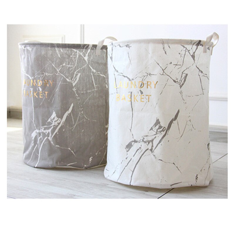 Opvouwbare wasmand ronde opbergzak grote wasmand opvouwbare kleding speelgoedhouder emmerhouder emmer organizer