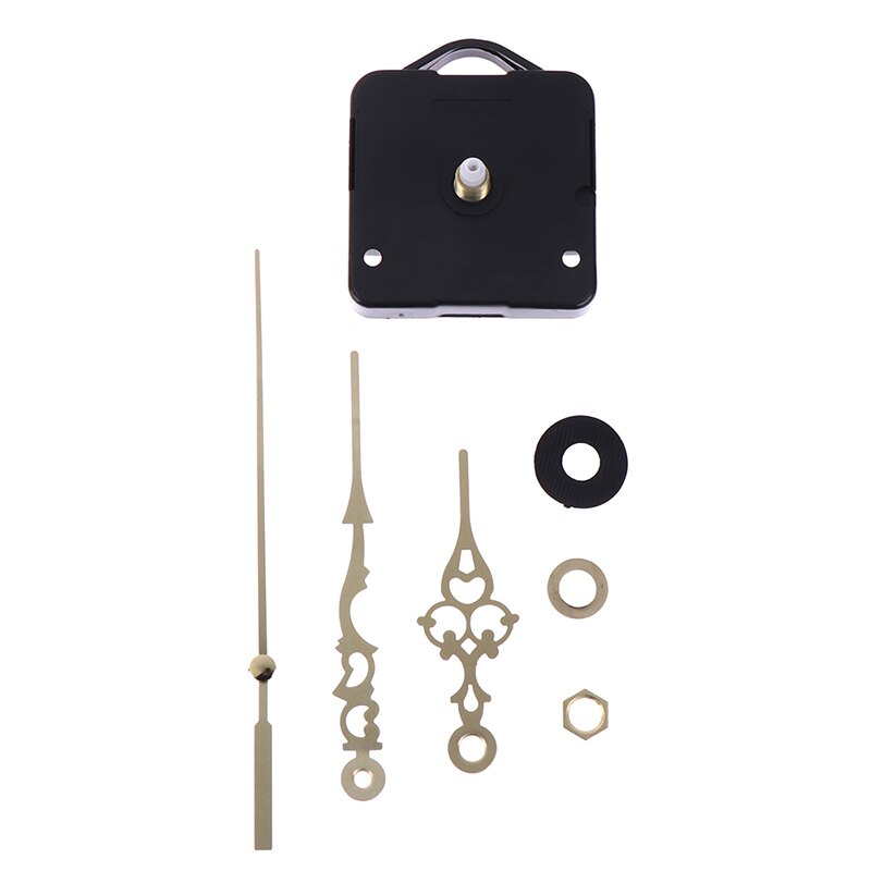 1 Set Professionele Klok Mechanisme Uurwerk Praktische Quartz Muur Stille Uurwerk Repair Tool Onderdelen Kit Diy Set: A