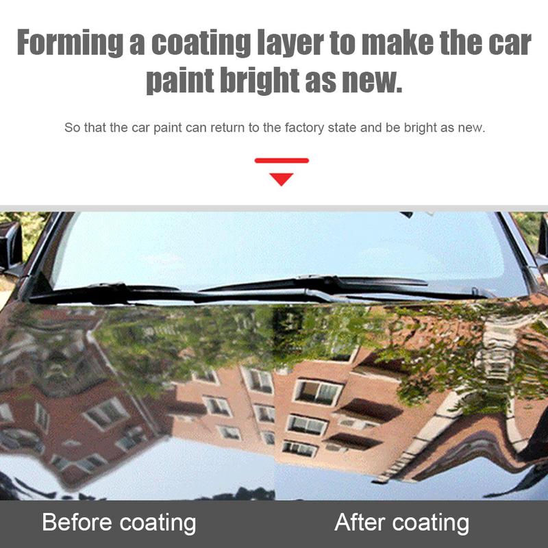 Bilkeramisk spraybelægning poleringssprayforseglingsmiddel topcoat hurtig nano-coating 500ml -lags keramisk vandfri vask glansbeskytter