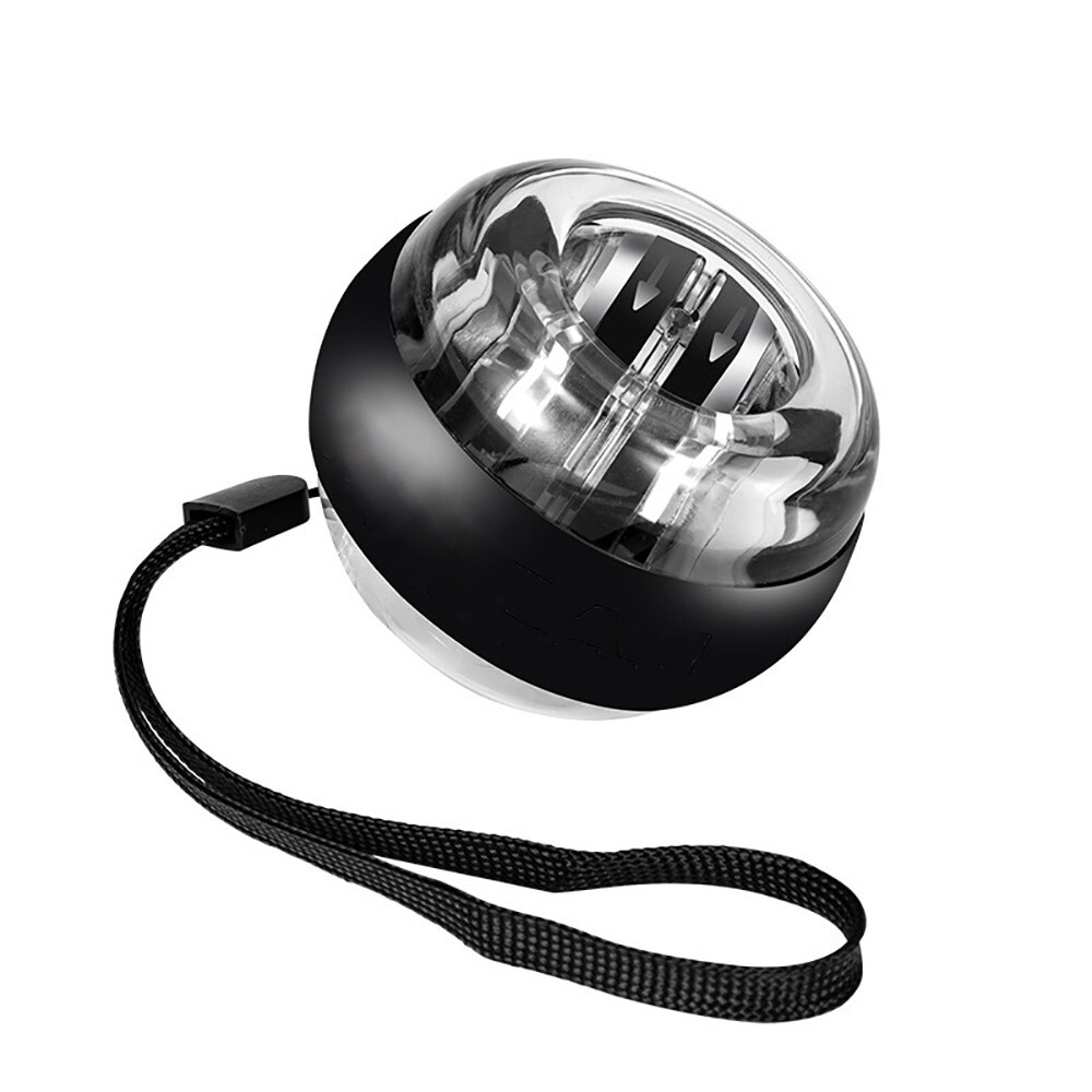 LED Wrist Ball Strengthener Super Gyroscope Powerball Self-Starting Gyro Arm Force Trainer Muscle Relax Gym Fitness Equipment: Default Title