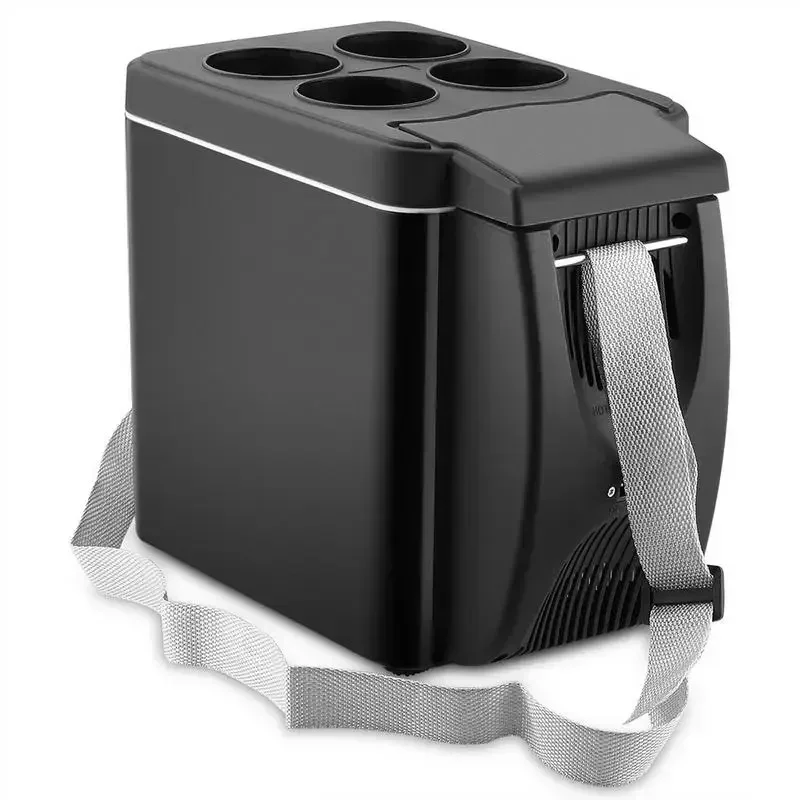 Bilkylskåp 6l 12v elektriska frysar mini bilfrys kylare och värmere elektrisk kylskåp bärbar kylbox resekylskåp