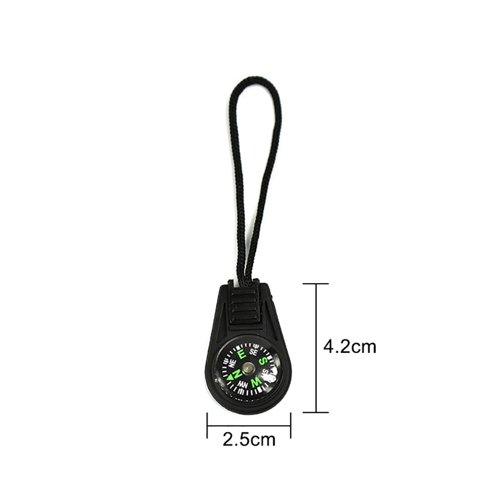 Mini Compass ABS Camping Hiking Pocket Compass Pendant Portable Compass Navigation Climing Riding Kids Outdoor Tool: 1 pc