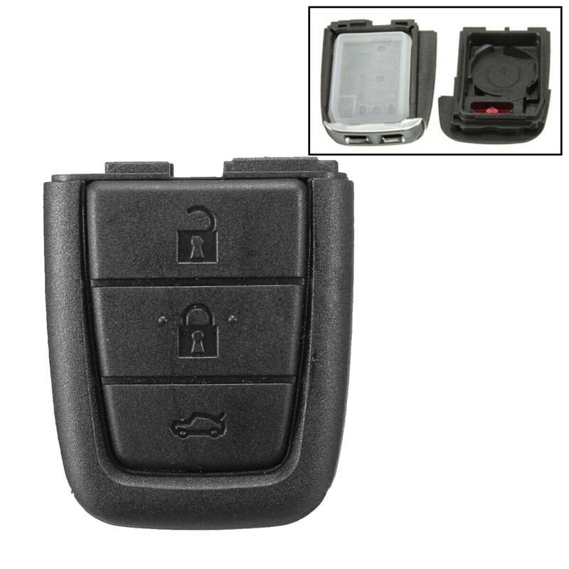 3 Knop Remote Key Keyless Case Shell Fob Voor Holden Ve Commodore Gm