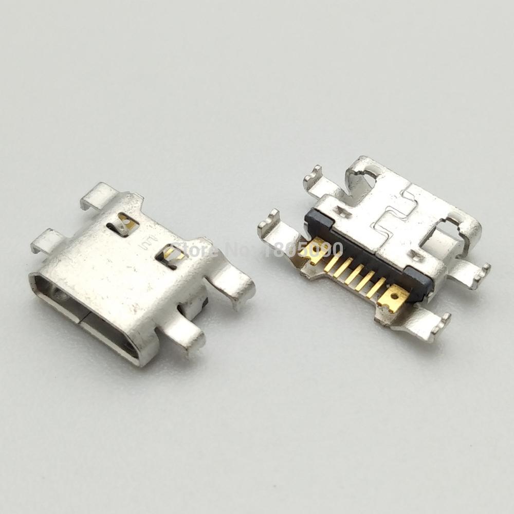 50 stk micro usb-stik opladningsstik port stik dock stik til lg  k4 k10 m160 k8 m200n k520 x cam  k580 strøm  k220ds k500n
