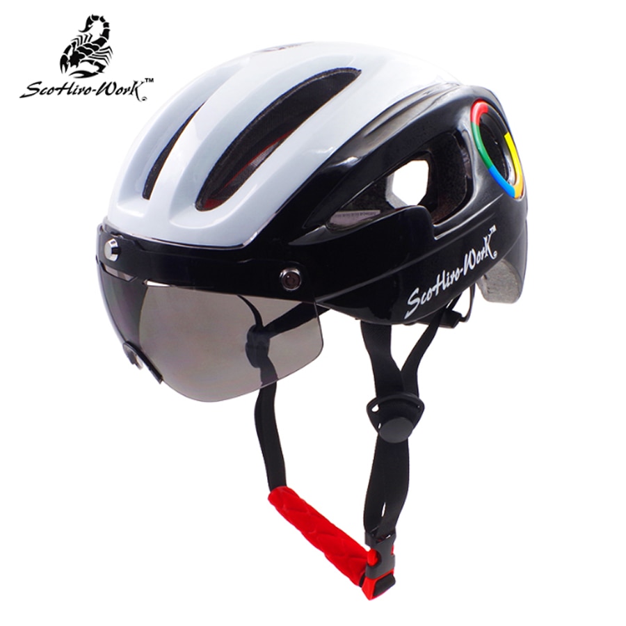 Cykelhjelm mtb mountainbike herre ultra let hjelm med linse scohiro arbejdsbriller ride casco hjelm med casco ciclismo