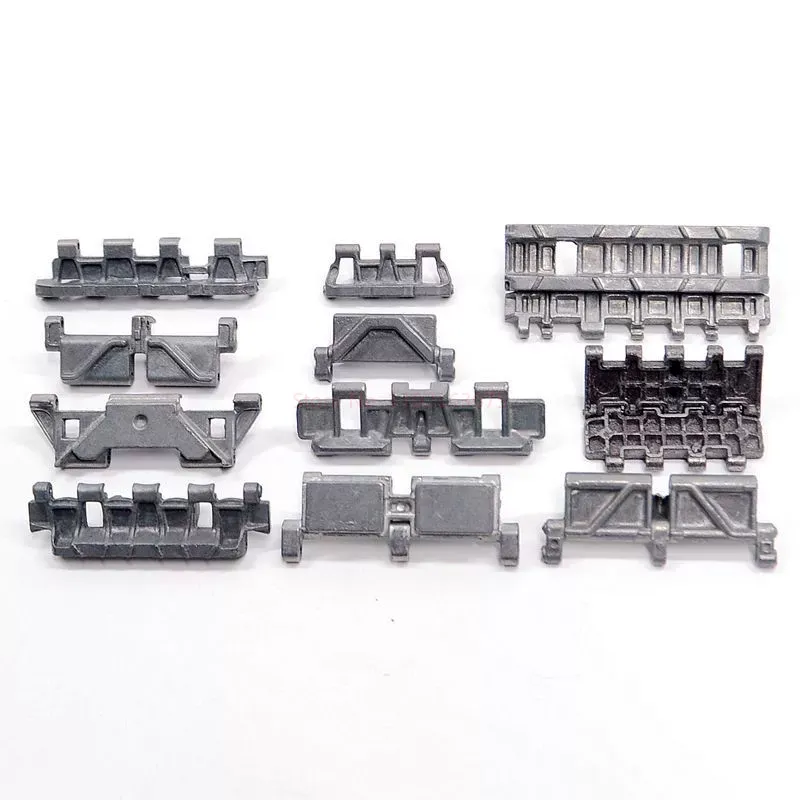 Henglong rc Panzer spielzeug zubehör metall ein-und doppels tift oberfläche hängende gummi ketten abschnitt ersatzteil mit stopfen
