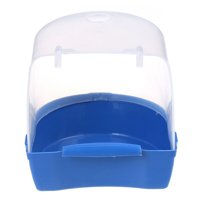 Cubo de baño para loros, caja de ducha para bañera, accesorio para, periquito Canario
