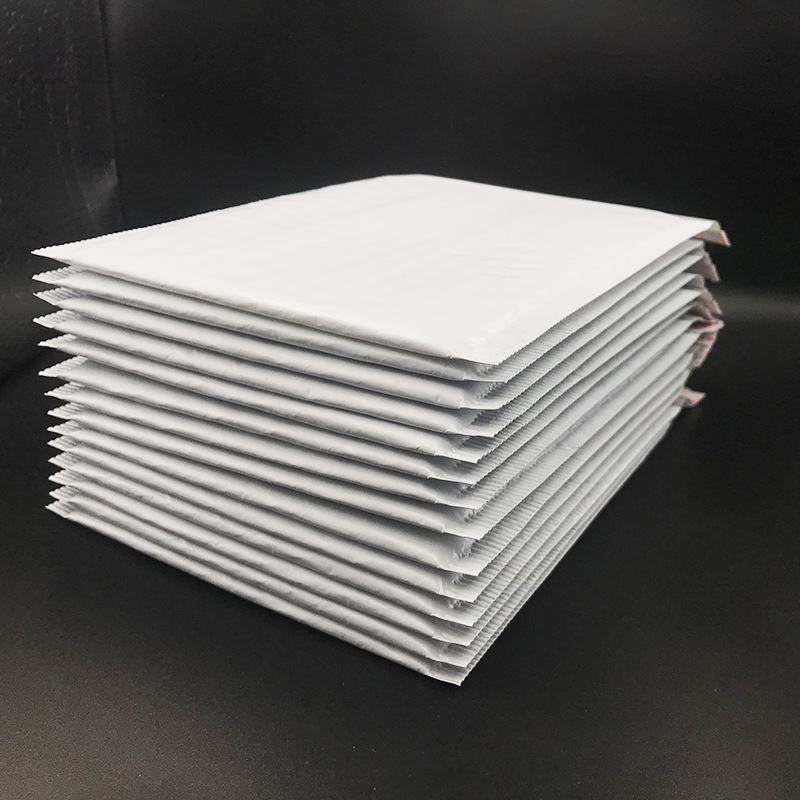 10 PC White Foam Film Envelope With Bubble Different Specifications Padded Packaging Wrap Bag